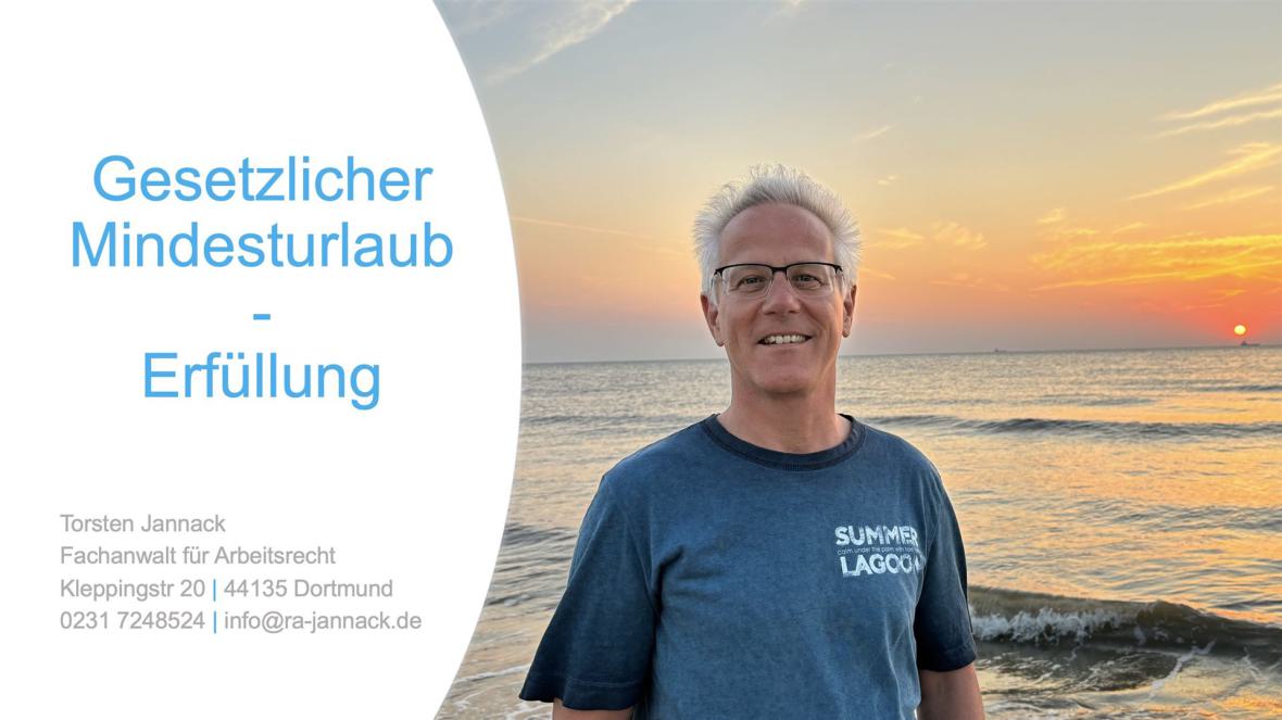 gesetzlicher Mindesturlaub - Erfüllung