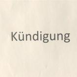 Kündigung