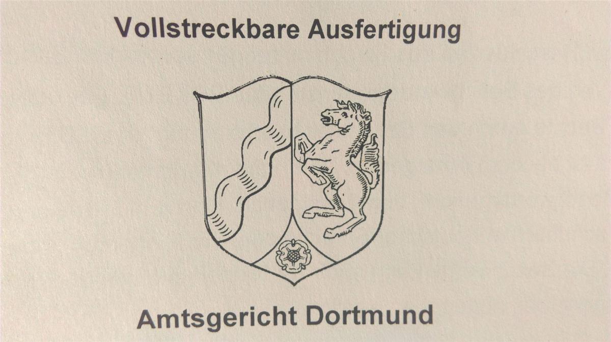 vollstreckbare Ausfertigung